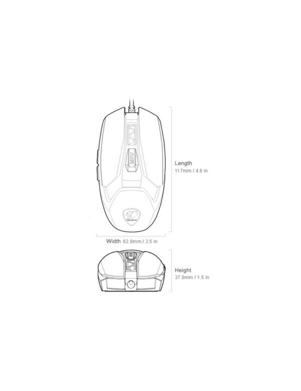 Mouse Cougar Airblader Tournament Black