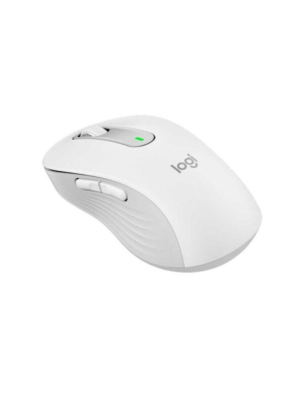 mouse-logitech-signature-m650-l-white-wireless (2) Mouse Logitech Signature M650 L White Wireless
