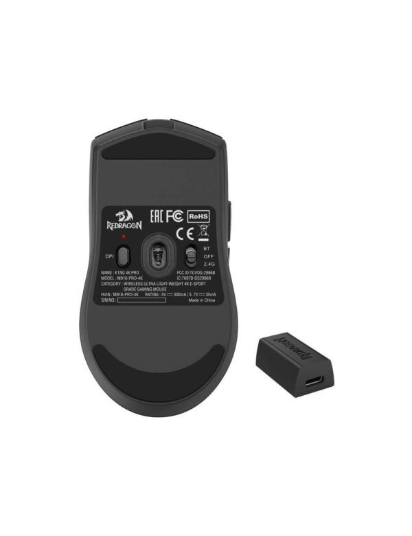 Mouse Redragon K1ng Pro M916-pro-4k Black