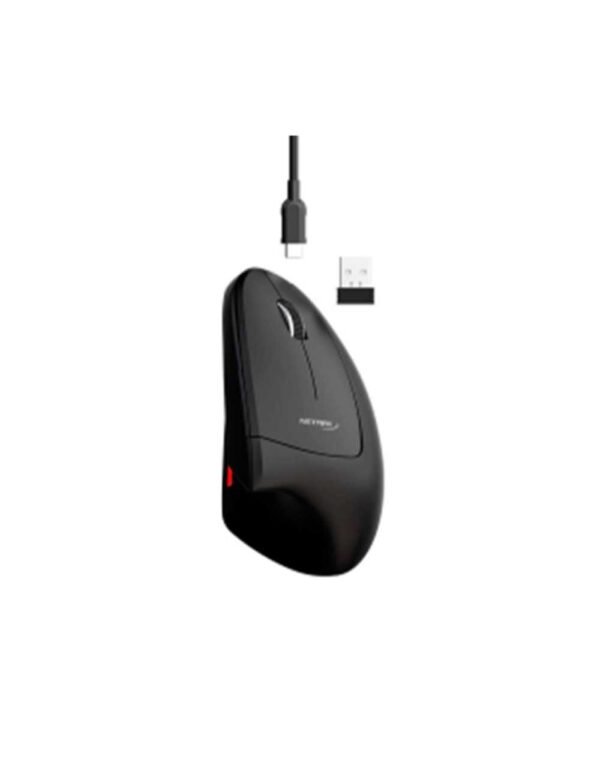 Mouse Vertical Wireless Recargable Netmak Nm-ergo
