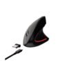Mouse Vertical Wireless Recargable Netmak Nm-ergo