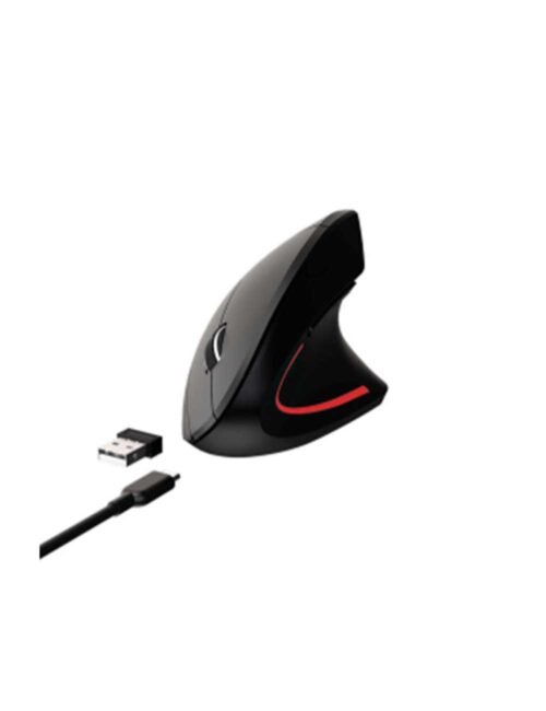 Mouse Vertical Wireless Recargable Netmak Nm-ergo
